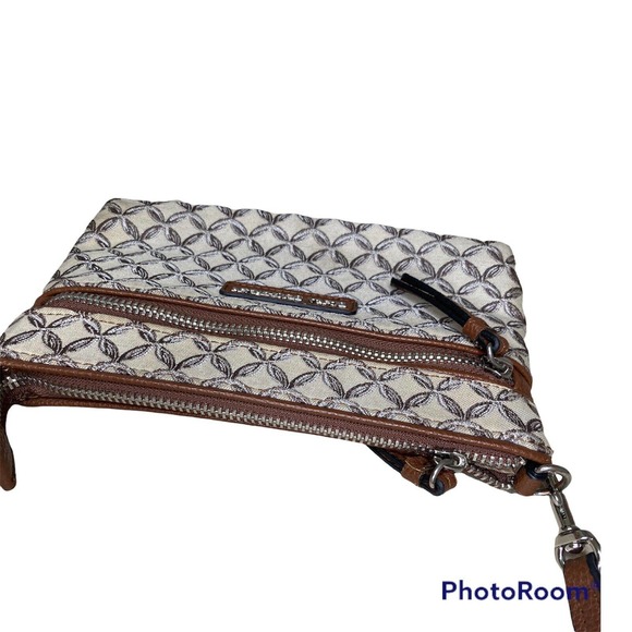 Vintage 90’s Beige/Brown Purse - Picture 3 of 6